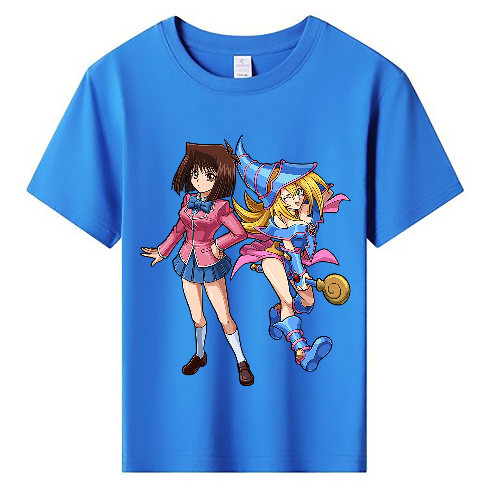 （画像用） 遊☆戯☆王 Yu-Gi-Oh! 綿100％キッズTシャツ（フロントプリント）